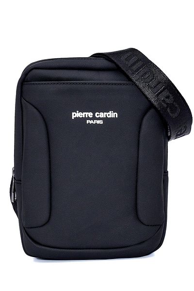 Pierre Cardin Черна мъжка чанта през рамо