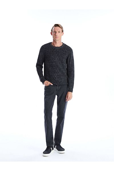 LC Waikiki Turtleneck Long Sleeve Men's Knitwear Sweater - W4Eo64Z8