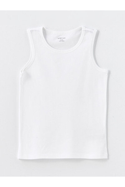 LC Waikiki LCW baby Baskılı Bisiklet Yaka Baskılı Erkek Bebek Atlet 3'lü