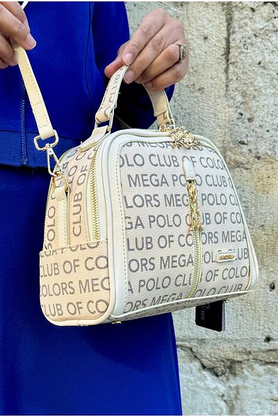 MEGA Polo Women's 4 Compartment Hand and Shoulder Bag
