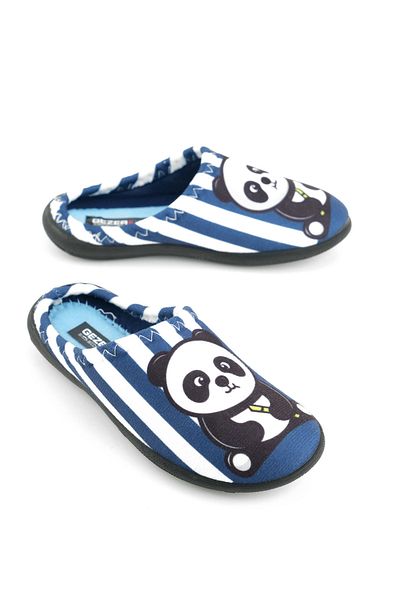 GEZER Băiat Iarnă Panda Acasă Grădină Talpă Confortabilă Papuci Gondolă