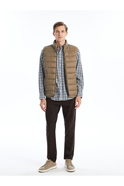 LC Waikiki Standart Kalıp Dik Yaka Erkek Şişme Yelek