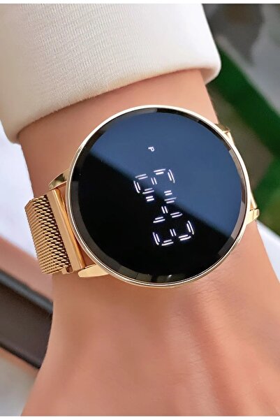 ÇENÇEN Kadın Şık Dijital Led Watch Kol Saati