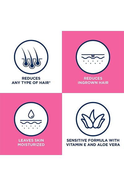Veet Shower Leg and Body Area Depilatory Cream 400ml