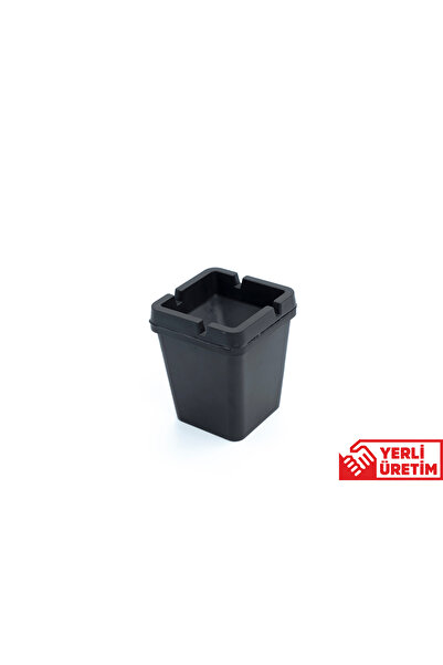 KSB PLASTİK Plastik Yanmaz Ve Kokusuz Küllük - Siyah