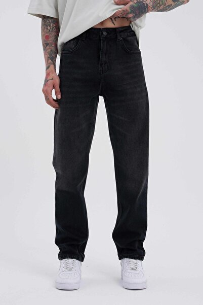 Machinist Мъжки черни дънки - модел Old Still