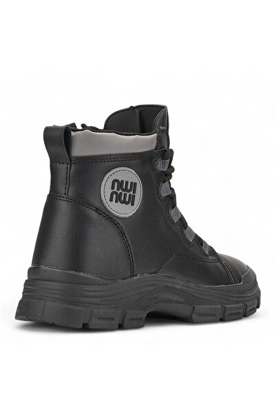 Tuğba Ortopedi 5967 Νεανικές Μαύρες Μπότες