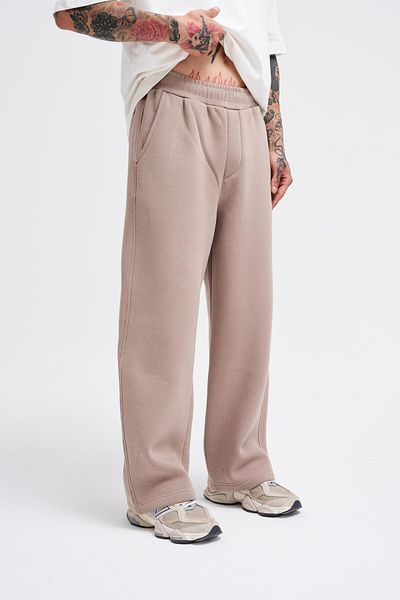 Machinist Ανδρικό φαρδύ oversize ανοιχτό γκρι φούτερ
