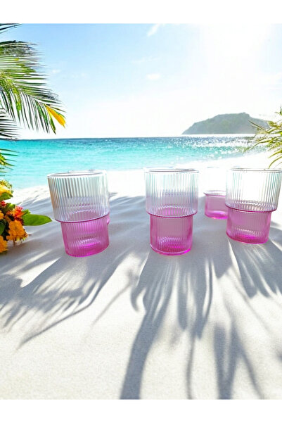 CEYHAN MCHOME CAM BARDAK CIFT RENKLI 250 ML