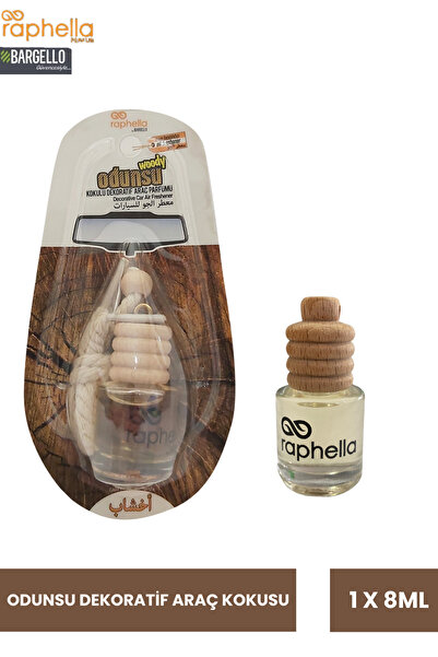 Raphella Odunsu Dekoratif Araç Kokusu 8 ml (1 Adet)