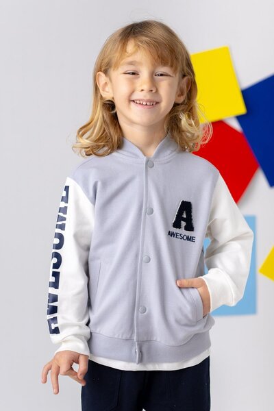 Zeyland Unisex Çocuk Kolej Ceket