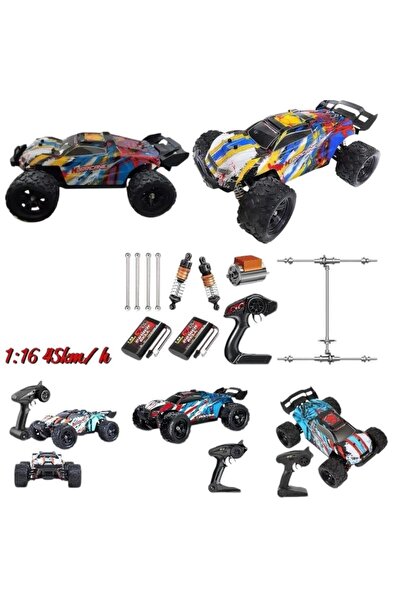 TRUST STORE Elektrikli Rc 1:16 Ölçek Servo Motor Süspansiyonlu Arazi Aracı Sp...