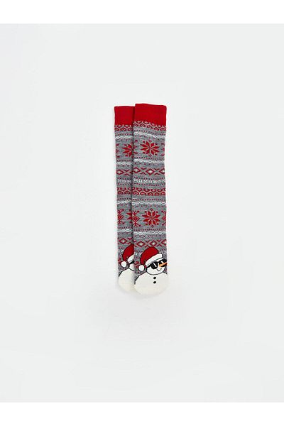 LC Waikiki LCW ACCESSORIES Коледни мъжки чорапи до глезена