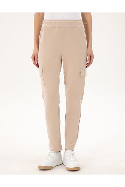 Pierre Cardin Beige Regular Fit Sweatpants 50283329 -Vr011