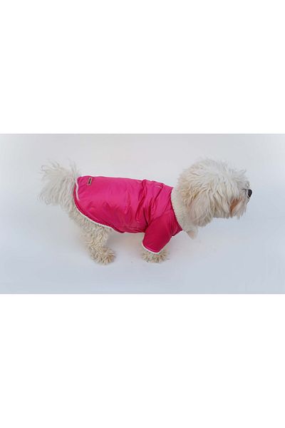 Monopetz Pink Fur Jacket - Dog Clothes