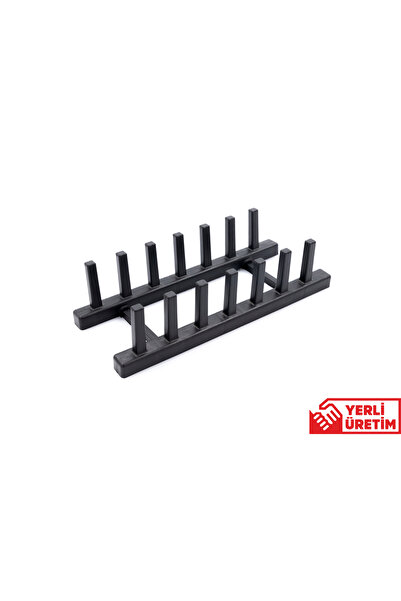 KSB PLASTİK Katlanabilir Seyyar Tabaklık Tak Çıkar  Mutfak ve Kamp İçin Prati...