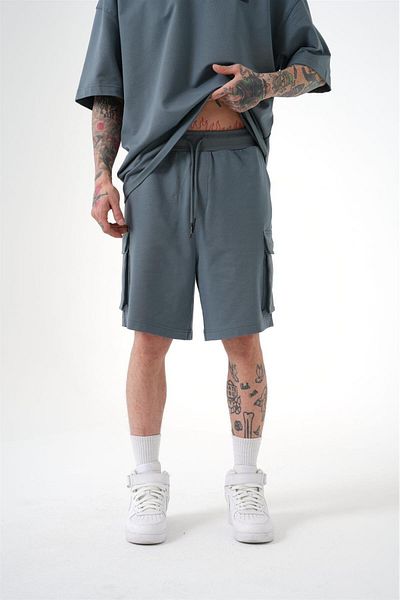 Machinist Ανδρικό καπνιστό σορτς Oversize - Cargo Basic Model