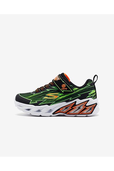 SKECHERS Light Storm 2.0 - Bolt-Brights Büyük Erkek Çocuk Siyah Işıklı Spor Ayakkabı 400149L Bklm