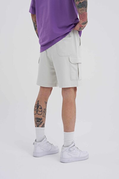 Machinist Чоловіча карго-кишеня Basic Relaxed сірого кольору