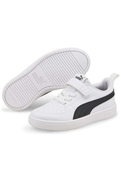 Puma Rickie AC PS 385836-03 Ортопедичне дитяче спортивне взуття БІЛЕ-ЧОРНЕ