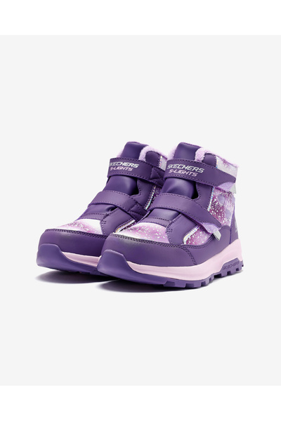 SKECHERS Storm Blazer Büyük Kız Çocuk Mor Işıklı Bot 303439l Pur