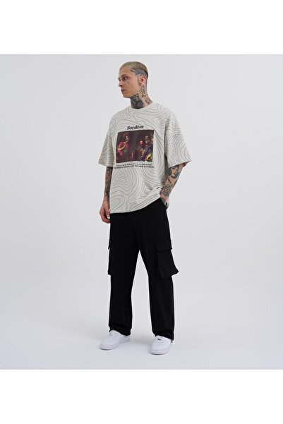 Machinist Men's Premium Socrates Oversize T-Shirt Space Gray