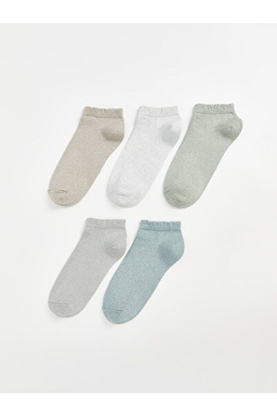 LC Waikiki Lcwk Дамски обикновени ботуши Чорапи 5 пакета