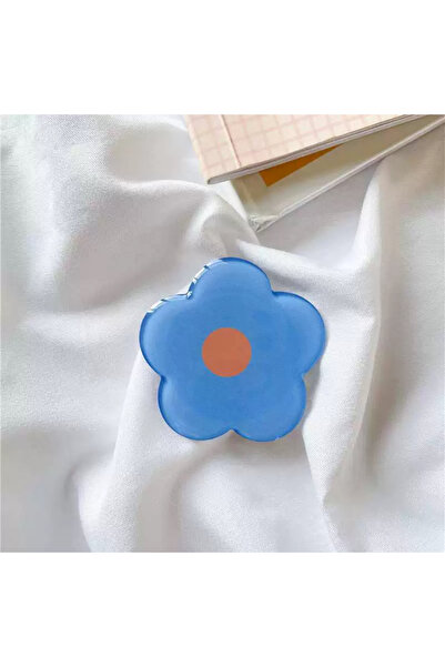 EDELFU Popsocket Yapışkanlı Çiçek Telefon Tutacağı Çiçek Şekilli Akrilik Epoksi Yüzey Parmak Tutucu