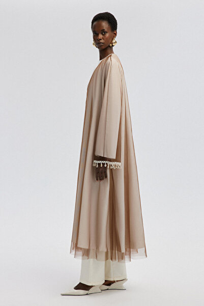 Touché Privé Plátěná kimono - Tyl Detailně