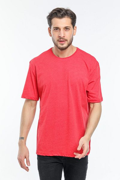 Superlife Ανδρικό T-Shirt με λαιμόκοψη υπερμεγέθης Spr21y30