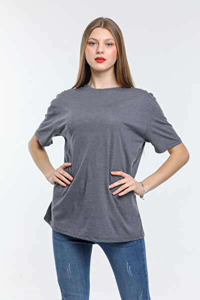 Superlife Superlife Γυναικείο T-Shirt με λαιμόκοψη Oversize Spr21yk30