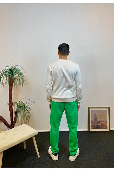 Superlife Ανδρικό παντελόνι φλις εσωτερικά με 3 κλωστές SPR24EA95