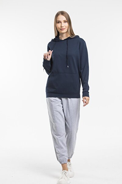 Superlife Superlife Γυναικεία φούτερ με κουκούλα Oversize Fit Thin Spr21k55