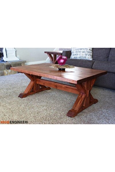 HİKİOE MEŞE RENGİ ORTA SEHPA