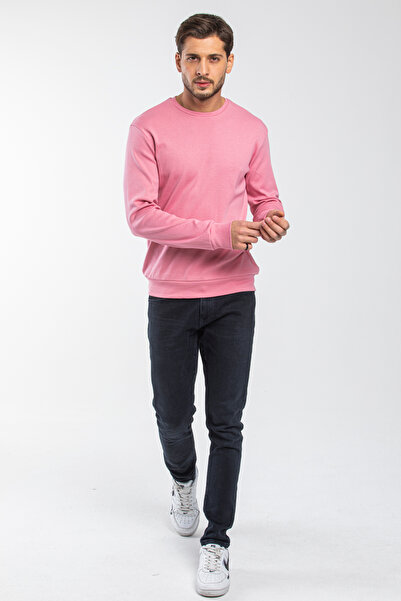 Superlife Ανδρικό φούτερ Slim Fit Crew Neck Slim - Spr 20k17