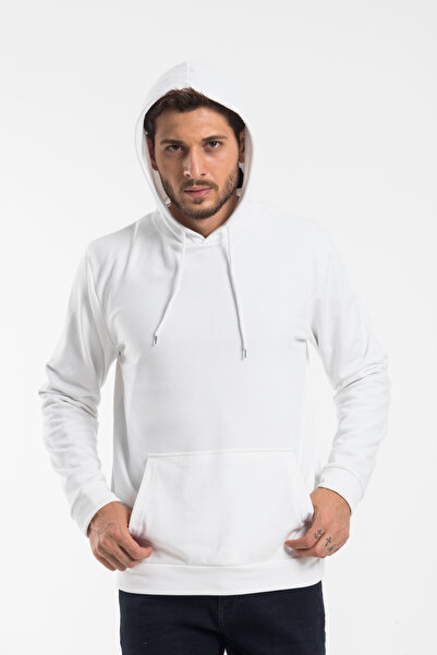 Superlife Superlife Men's Hooded Regular Fit Thin Sweatshirt Spr 20K55