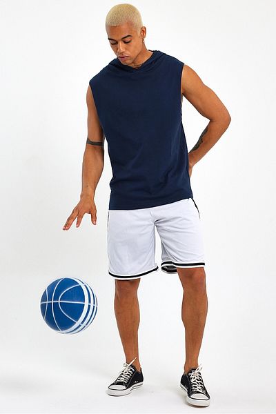 Superlife Tricou cu glugă pentru bărbați Superlife Spr21y04