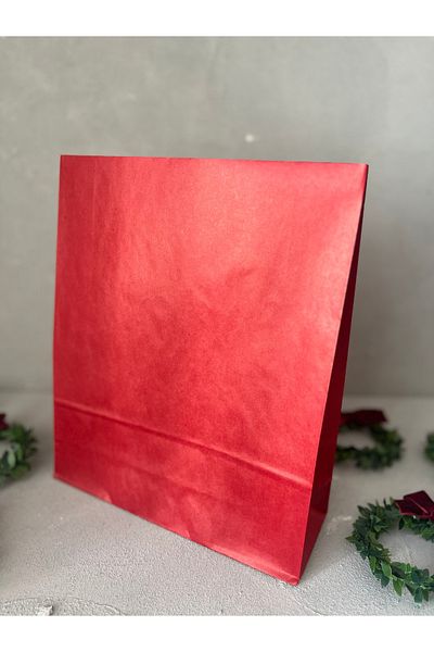 Meyofficial Red Kraft Gift Package 36*25*8 cm 5 Pcs