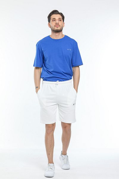 Superlife Pantaloni scurți slim cu imprimeu Air pentru bărbați Spr21y52