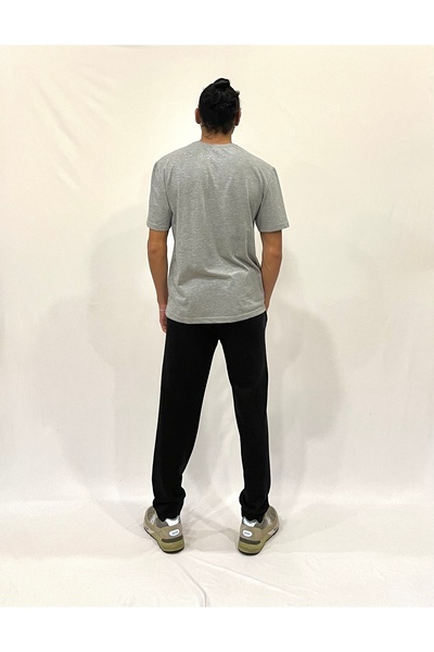 Superlife Ανδρικό παντελόνι με με τύπωμα κλωστές San Francisco B SPR24EA73