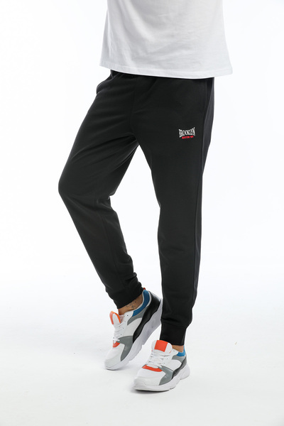 Superlife Ανδρικό παντελόνι με κέντημα Brooklyn με κανονική εφαρμογή Spr151