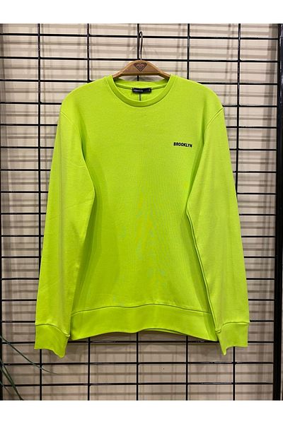 Superlife Süperlife Crew Neck Long Sleeve Tight Fit Thin Men's Sweatshirt Spr2019K18