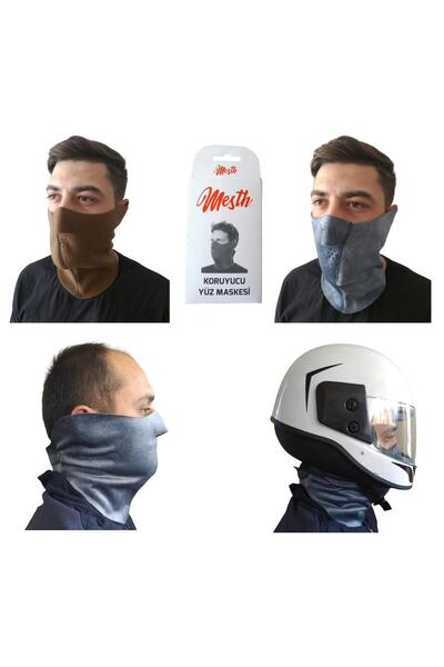 Genel Markalar Neopren Koruyucu Yüz Maskesi Boyun Korumalı
