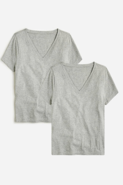 Superlife Γυναικείο μπλουζάκι με λαιμόκοψη σε σχήμα V SPR24TSK45-2