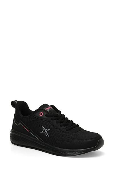 Kinetix NANCY TX W 4FX Lace-Up Light Sole Women's Sneakers BLACK Fuchsia