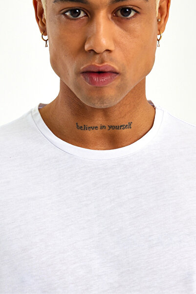 Superlife Men's Crew Neck Oversize Fit T-Shirt Spr21y30