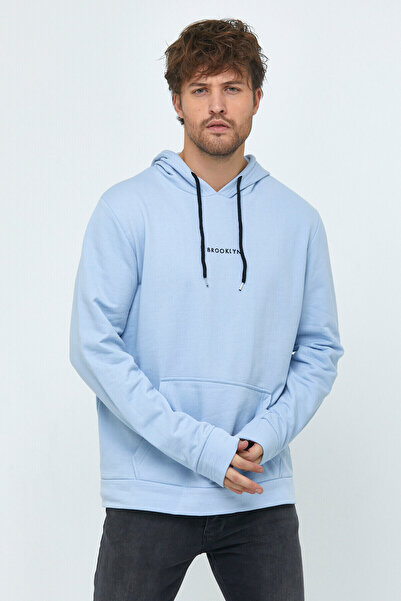 Superlife Суперлайф Чоловічий худі з капюшоном Regular Fit Brooklyn з принтом SPR22SW161