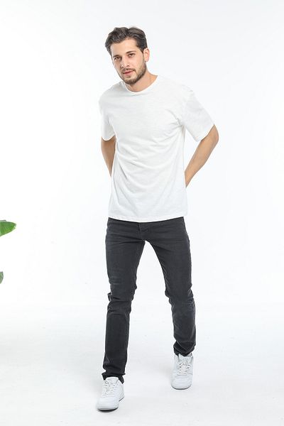 Superlife Ανδρικό T-Shirt με λαιμόκοψη υπερμεγέθης Spr21y30