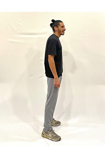 Superlife Ανδρικό παντελόνι με κανονική εφαρμογή Broklyn Printed Thin Sweat Spr 203