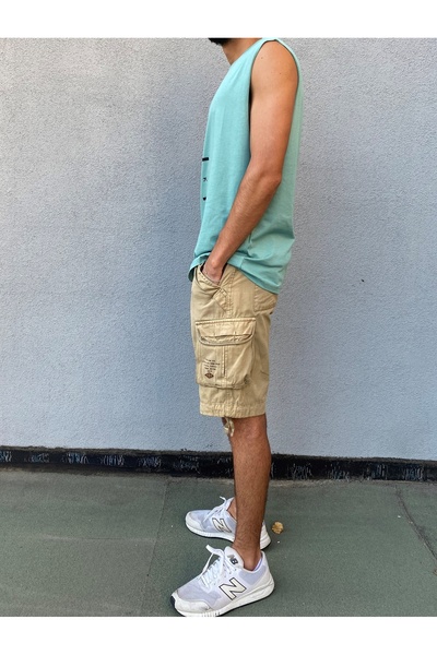 Superlife Ανδρικό μπλουζάκι Superlife με λαιμόκοψη με στάμπα με αέρα Spr21y05